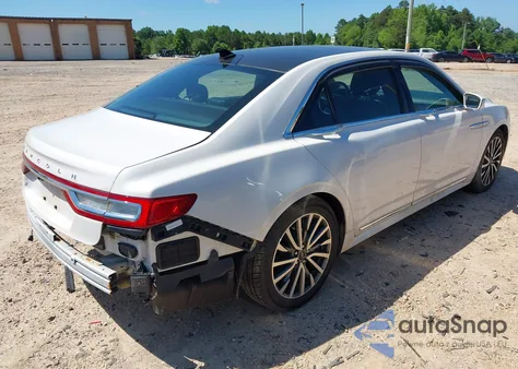2019 Lincoln Continental Select z USA, uszkodzony, nr VIN 1LN6L9TK7K5601877